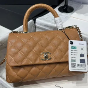 Chanel Brown Leather Bag