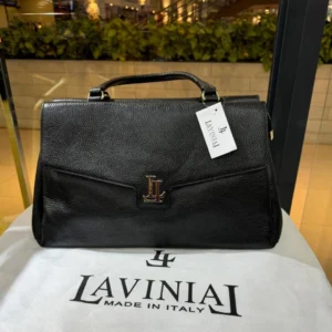 Lavinial Structured Work Tote (Black)