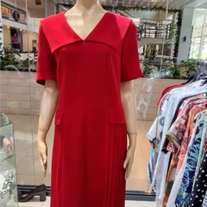 Women's Elegant  Red Outfit