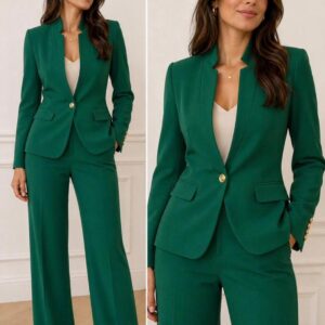Halston trouser suit